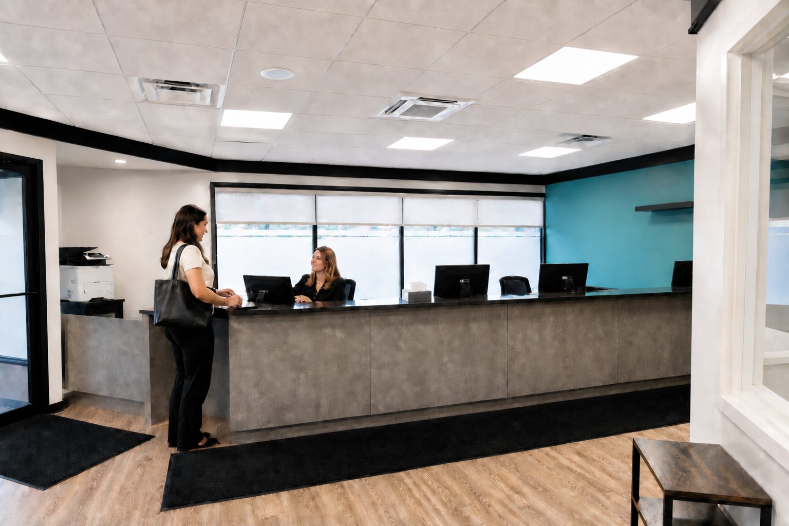 Able Family Dental front desk