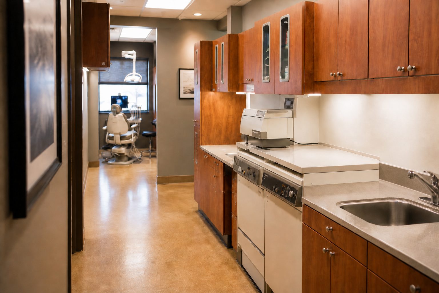 Able Family Dental sterilization area