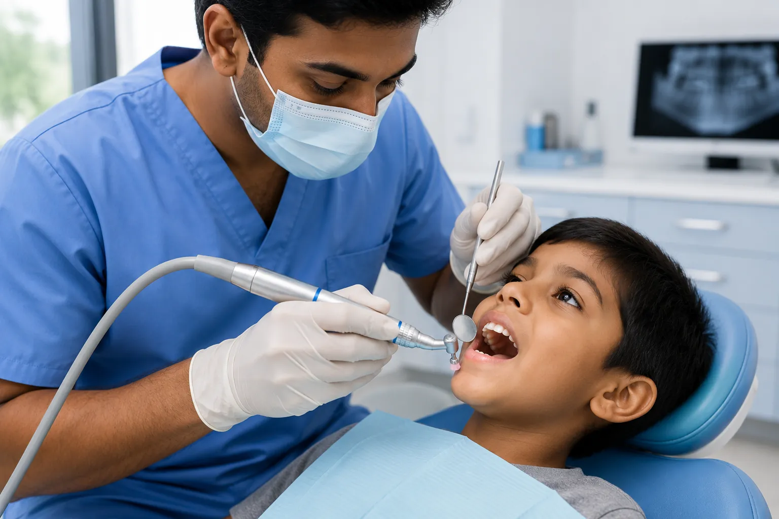 Dental cleaning and exam appointment at Able Family Dental